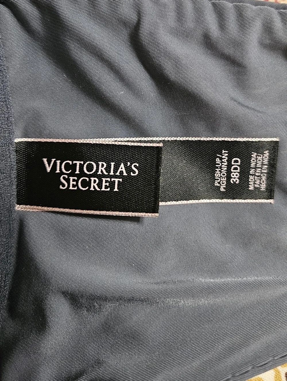 Victoria's Secret Charcoal Gray Lace Racerback T-Shirt Bra